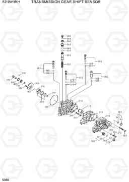 5360 TRANSMISSION GEAR SHIFT SENSOR R210W9-MH, Hyundai