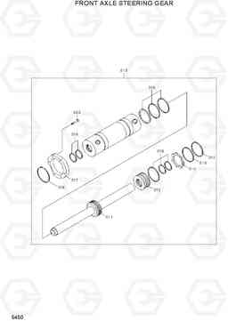 5450 FRONT AXLE STEERING GEAR R210W9-MH, Hyundai