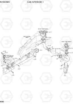 6080 CAB INTERIOR 1 R210W9-MH, Hyundai