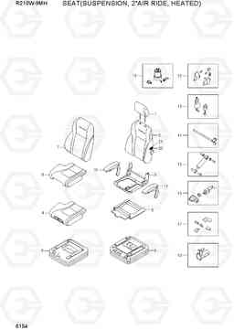 6154 SEAT(SUSPENSION, 2