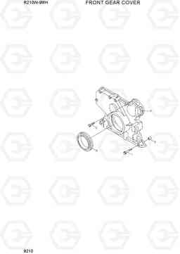9210 FRONT GEAR COVER R210W9-MH, Hyundai
