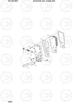 9300 ENGINE OIL COOLER R210W9-MH, Hyundai