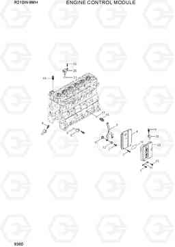 9360 ENGINE CONTROL MODULE R210W9-MH, Hyundai