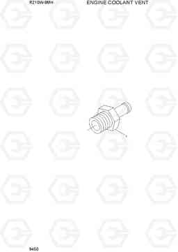 9450 ENGINE COOLANT VENT R210W9-MH, Hyundai