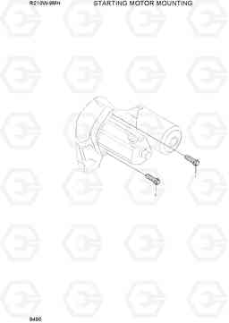 9490 STARTING MOTOR MOUNTING R210W9-MH, Hyundai