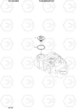A110 THERMOSTAT R210W9-MH, Hyundai