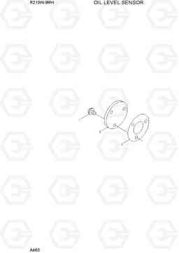 A460 OIL LEVEL SENSOR R210W9-MH, Hyundai