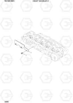 A480 HEAT SHIELD 2 R210W9-MH, Hyundai