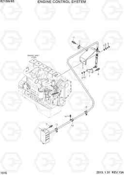 1015 ENGINE CONTROL SYSTEM R210W-9S, Hyundai