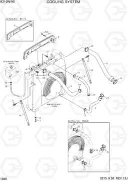 1040 COOLING SYSTEM R210W-9S, Hyundai