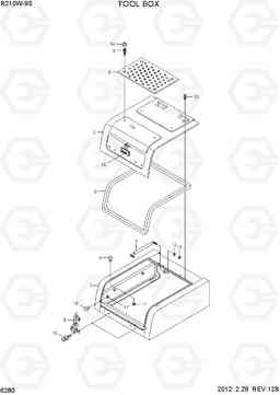 6280 TOOL BOX R210W-9S, Hyundai