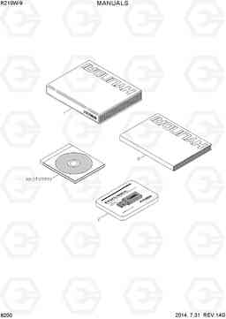 8200 MANUALS R210W-9S, Hyundai