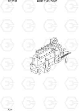 A230 BASE FUEL PUMP R210W-9S, Hyundai