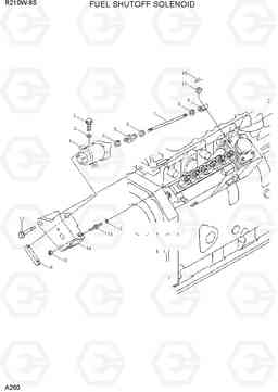 A260 FUEL SHUTOFF SOLENOID R210W-9S, Hyundai