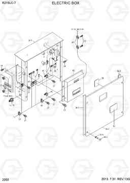 2050 ELECTRIC BOX R215LC-7(INDIA), Hyundai