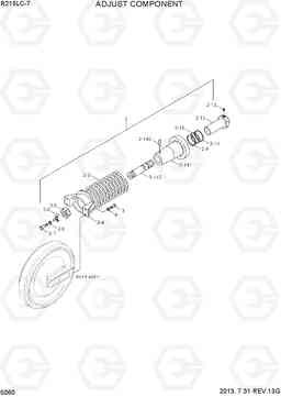 5060 ADJUST COMPONENT R215LC-7(INDIA), Hyundai