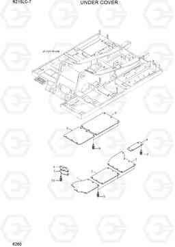 6260 UNDER COVER R215LC-7(INDIA), Hyundai