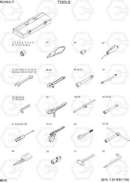 8010 TOOLS R215LC-7(INDIA), Hyundai