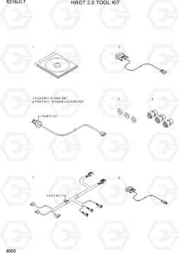 8050 HRDT 2.0 TOOL KIT R215LC-7(INDIA), Hyundai