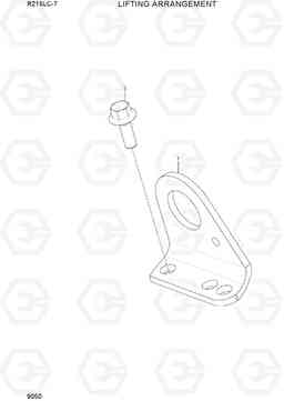9050 LIFTING ARRANGEMENT R215LC-7(INDIA), Hyundai