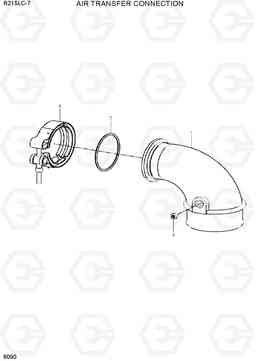 9090 AIR TRANSFER CONNECTION R215LC-7(INDIA), Hyundai