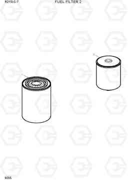 9255 FUEL FILTER 2 R215LC-7(INDIA), Hyundai