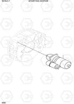 9390 STARTING MOTOR R215LC-7(INDIA), Hyundai