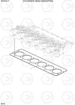 9410 CYLINDER HEAD MOUNTING R215LC-7(INDIA), Hyundai