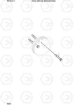 9450 FAN DRIVE MOUNTING R215LC-7(INDIA), Hyundai