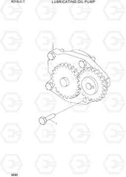 9590 LUBRICATING OIL PUMP R215LC-7(INDIA), Hyundai