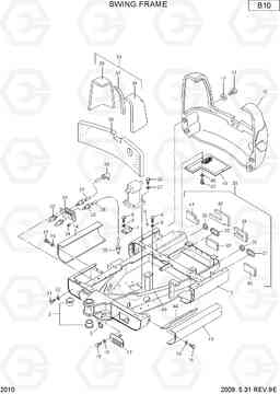 2010 SWING FRAME R22-7, Hyundai