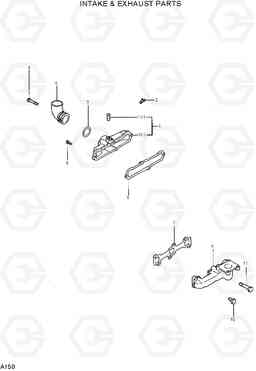 A150 INTAKE & EXHAUST PARTS R22-7, Hyundai