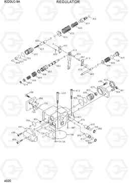 4020 REGULATOR R220LC-9A, Hyundai