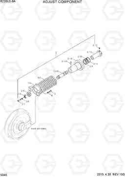 5040 ADJUST COMPONENT R220LC-9A, Hyundai