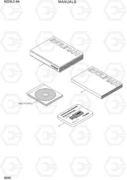 8200 MANUALS R220LC-9A, Hyundai