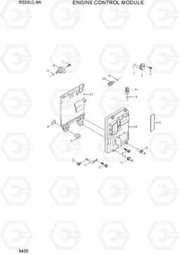 9420 ENGINE CONTROL MODULE R220LC-9A, Hyundai
