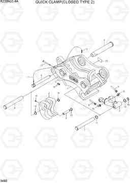 3490 QUICK CLAMP(CLOSED TYPE 2) R220NLC-9A, Hyundai