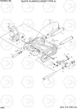 3494 QUICK CLAMP(CLOSED TYPE 4) R220NLC-9A, Hyundai