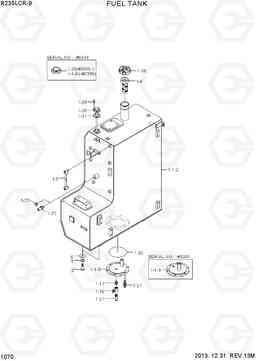 1070 FUEL TANK R235LCR-9, Hyundai