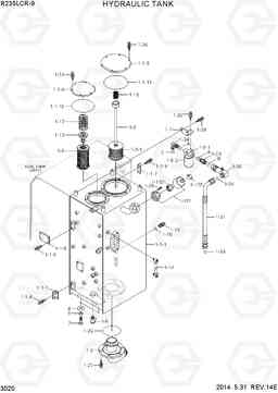 3020 HYDRAULIC TANK R235LCR-9, Hyundai