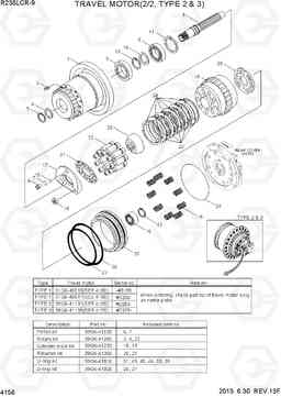 4156 TRAVEL MOTOR(2/2, TYPE 2) R235LCR-9, Hyundai