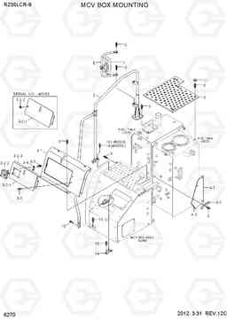 6270 MCV BOX MOUNTING R235LCR-9, Hyundai