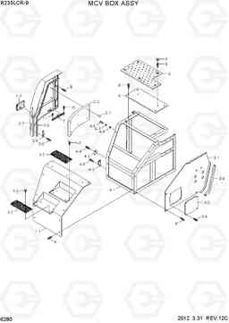 6280 MCV BOX ASSY R235LCR-9, Hyundai