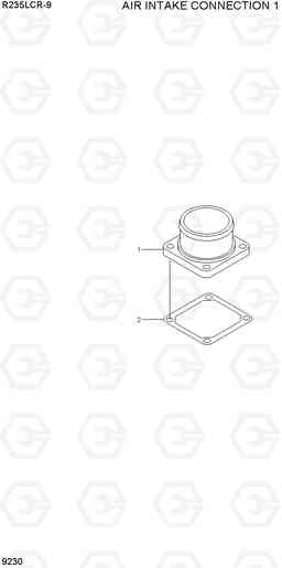 9230 AIR INTAKE CONNECTION 1 R235LCR-9, Hyundai