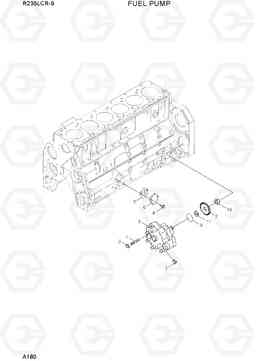 A180 FUEL PUMP R235LCR-9, Hyundai