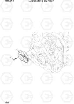 A330 LUBRICATING OIL PUMP R235LCR-9, Hyundai