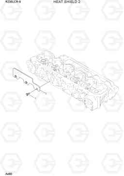 A480 HEAT SHIELD 2 R235LCR-9, Hyundai