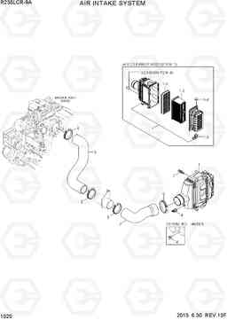 1020 AIR INTAKE SYSTEM R235LCR-9A, Hyundai