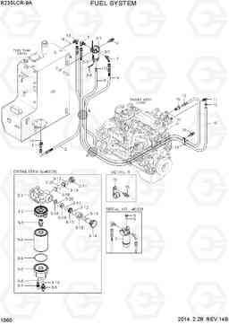 1060 FUEL SYSTEM R235LCR-9A, Hyundai