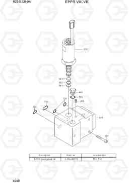 4040 EPPR VALVE R235LCR-9A, Hyundai